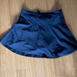 Athleta skirt black full flare athletic
